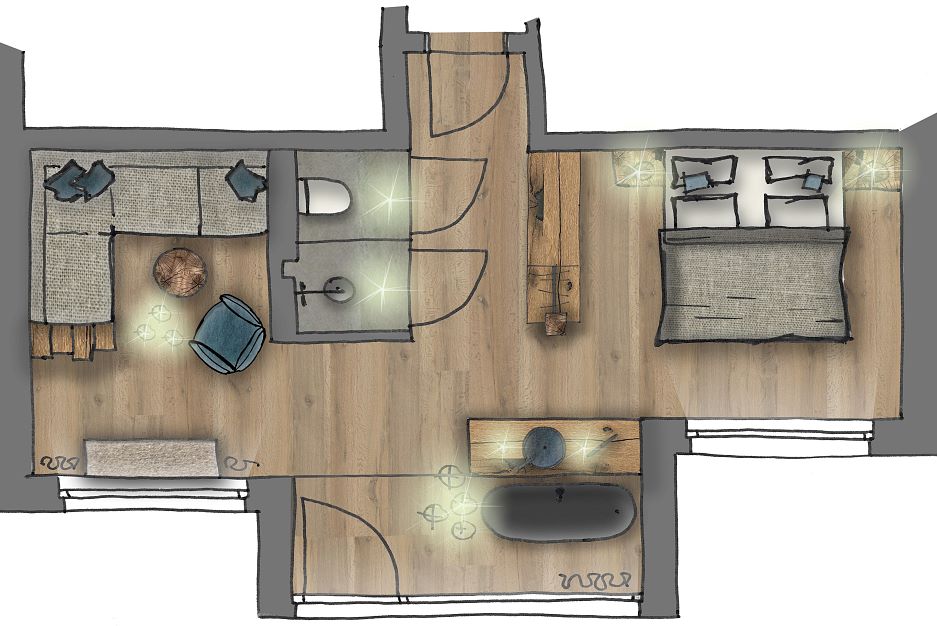 Grundriss MORGEN.ROT