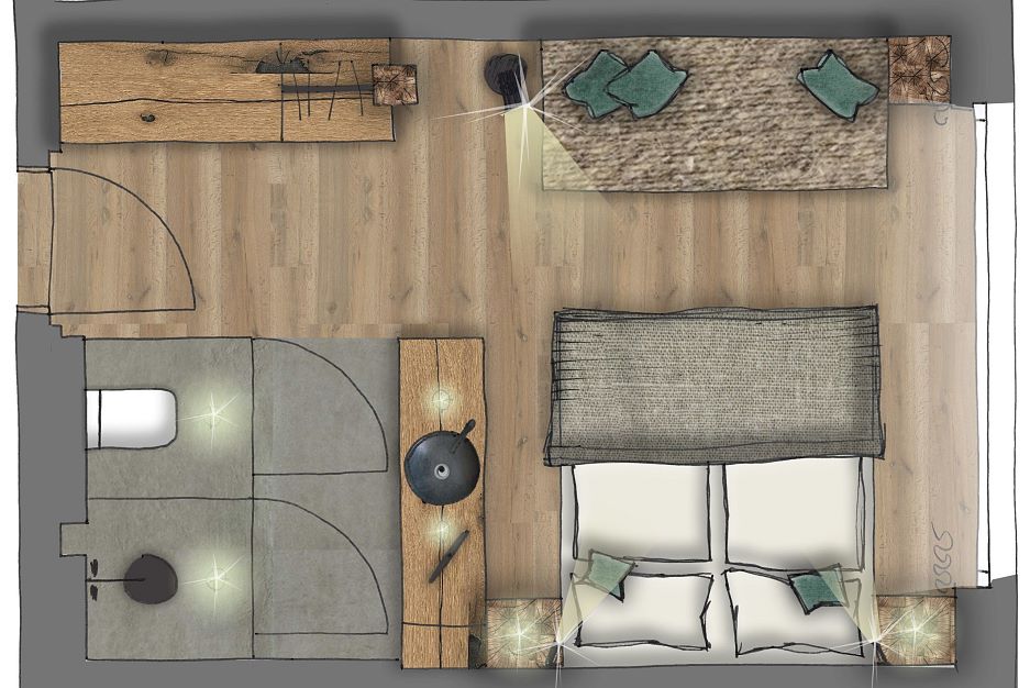 Grundriss WIESEN.GLÜCK